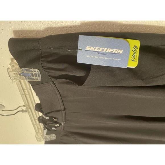 Skechers by Barco Scrub Pants Women's Large Black Vitality Collection Sporty - Picture 5 of 9